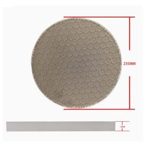 Round Shape Honeycomb Ceramic Burning Plate for Infrared Gas Burner