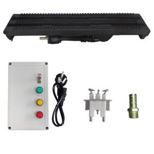 Triple Fire Row Burners Flame Fire Burner for Baking Room Powder Spraying Drying Tunnel Gas Stove