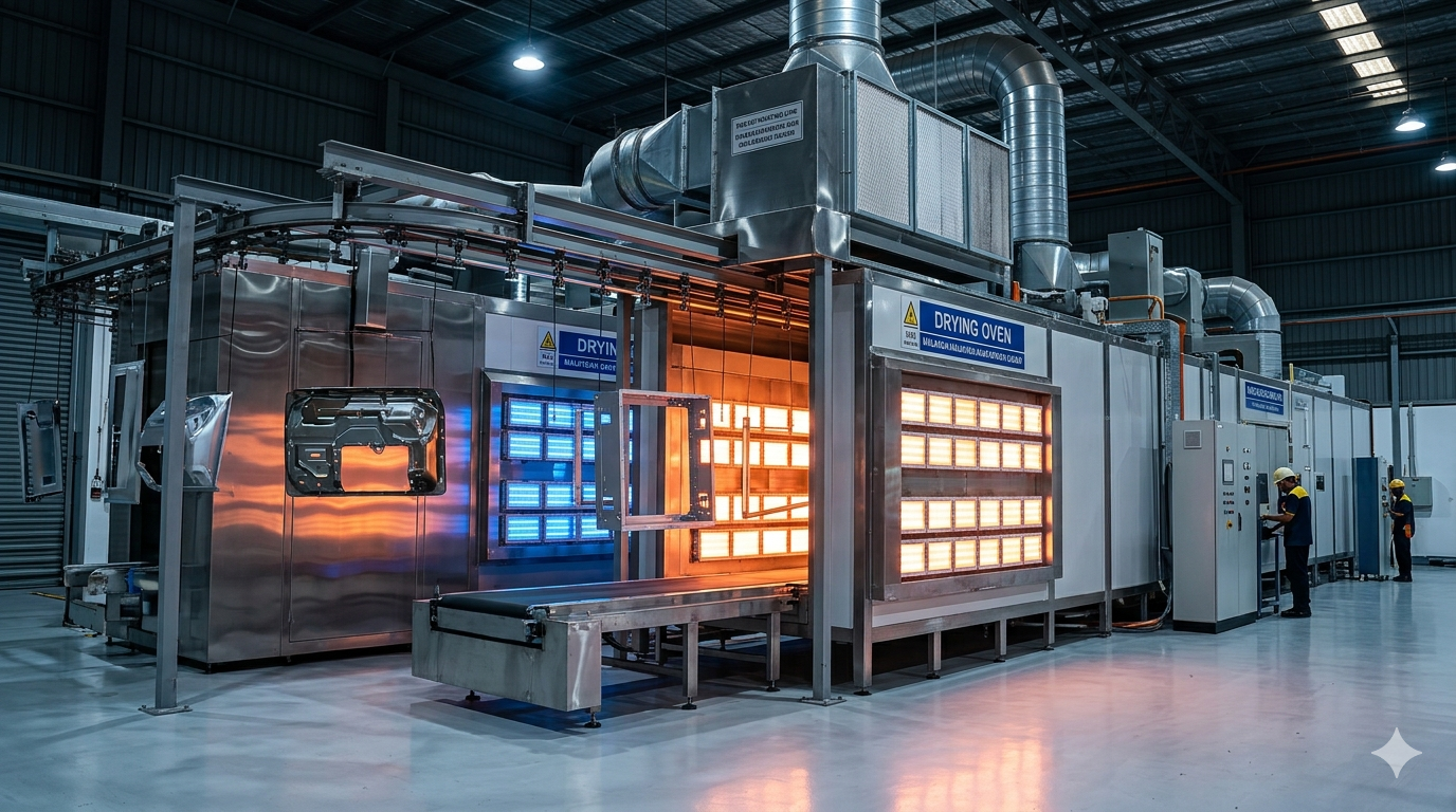 Ceramic Infrared Gas Burners for Drying Ovens And Powder Coating Lines in Malaysia: Boost Efficiency & Quality
