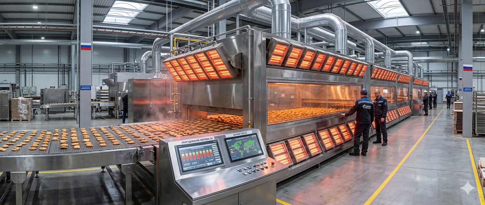 How Infrared Gas Burners Improve Industrial Drying And Baking in Russia: Boost Efficiency