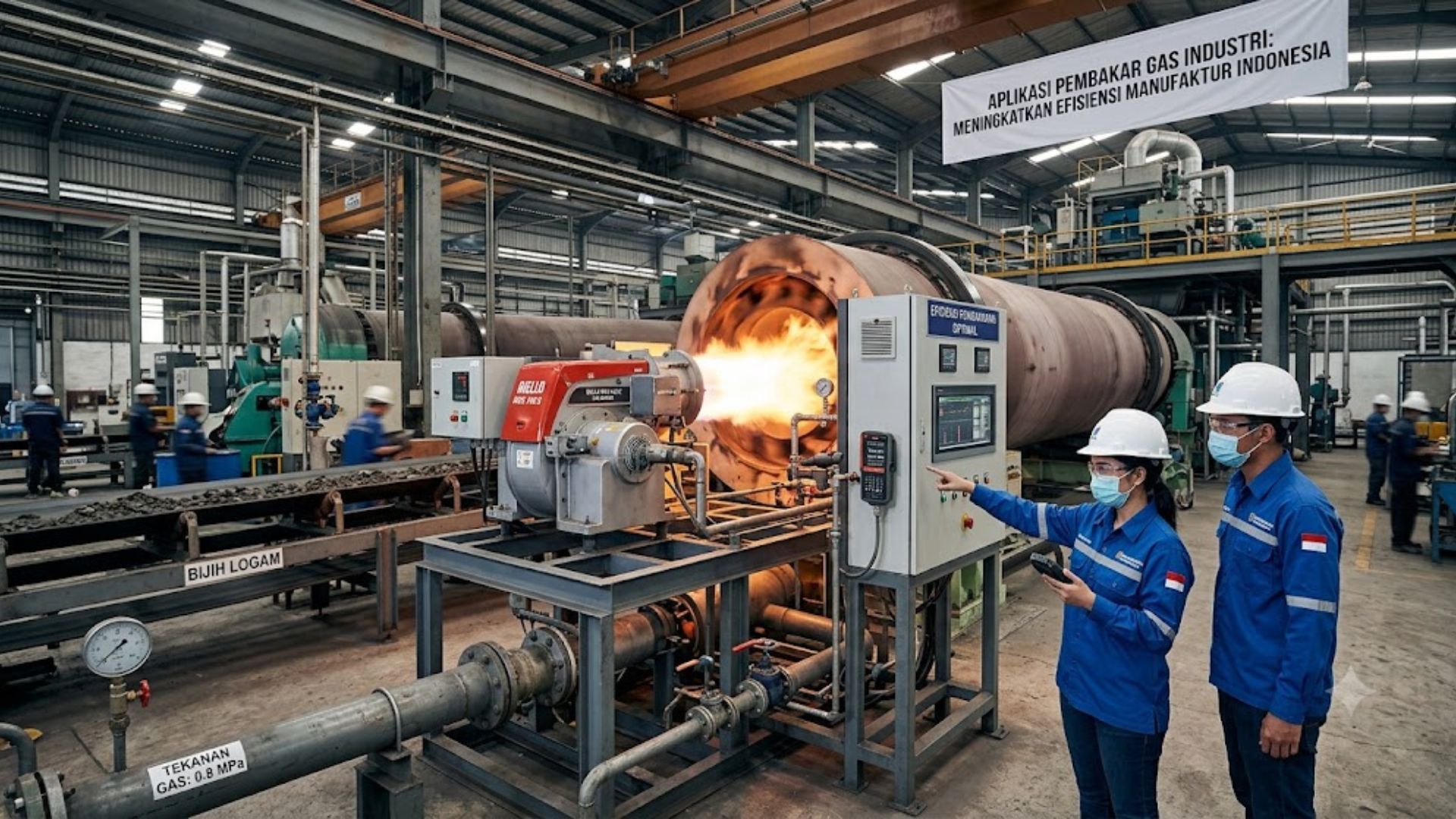 Industrial Burner Applications in Indonesia’s Manufacturing Sector: Boost Efficiency